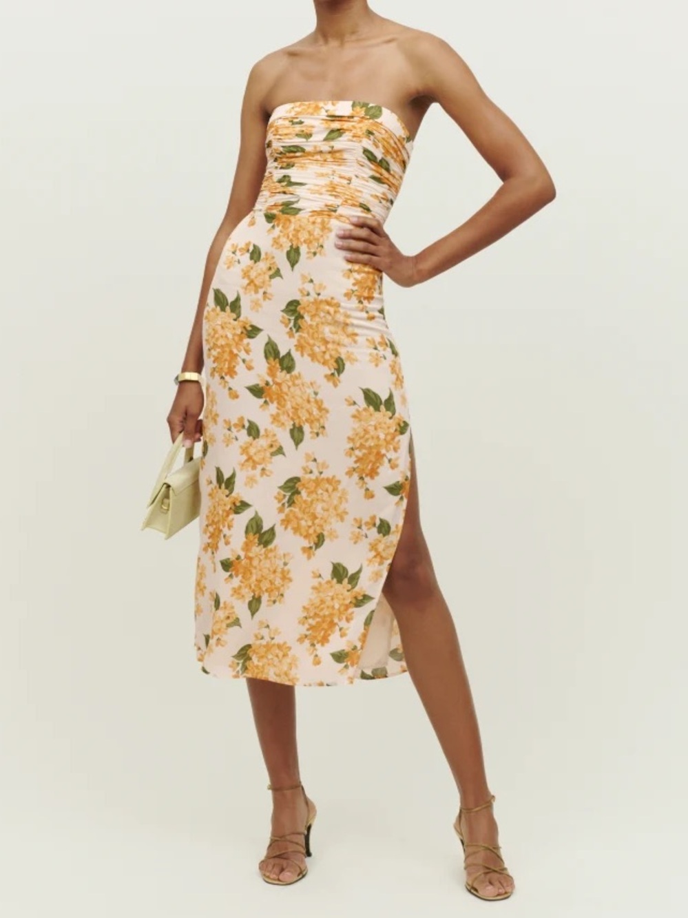 Reformation Lore Dress Fara NEW